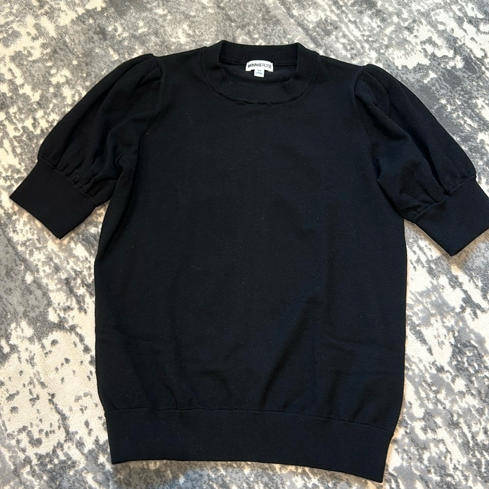 Minnie Rose short sleeve top